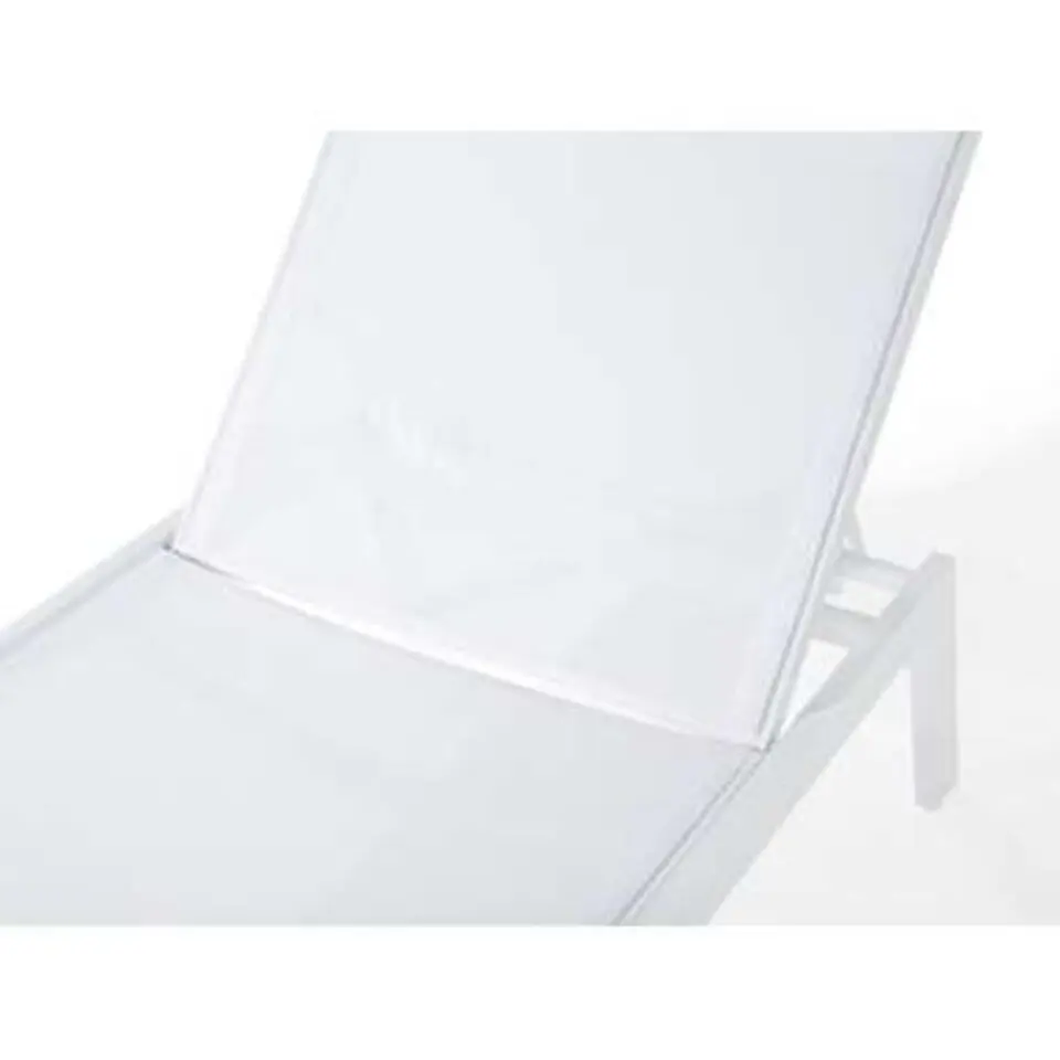 CATANIA - Strandstoel - Wit - Aluminium