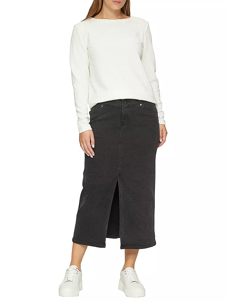 S.OLIVER Sweatshirt weiss