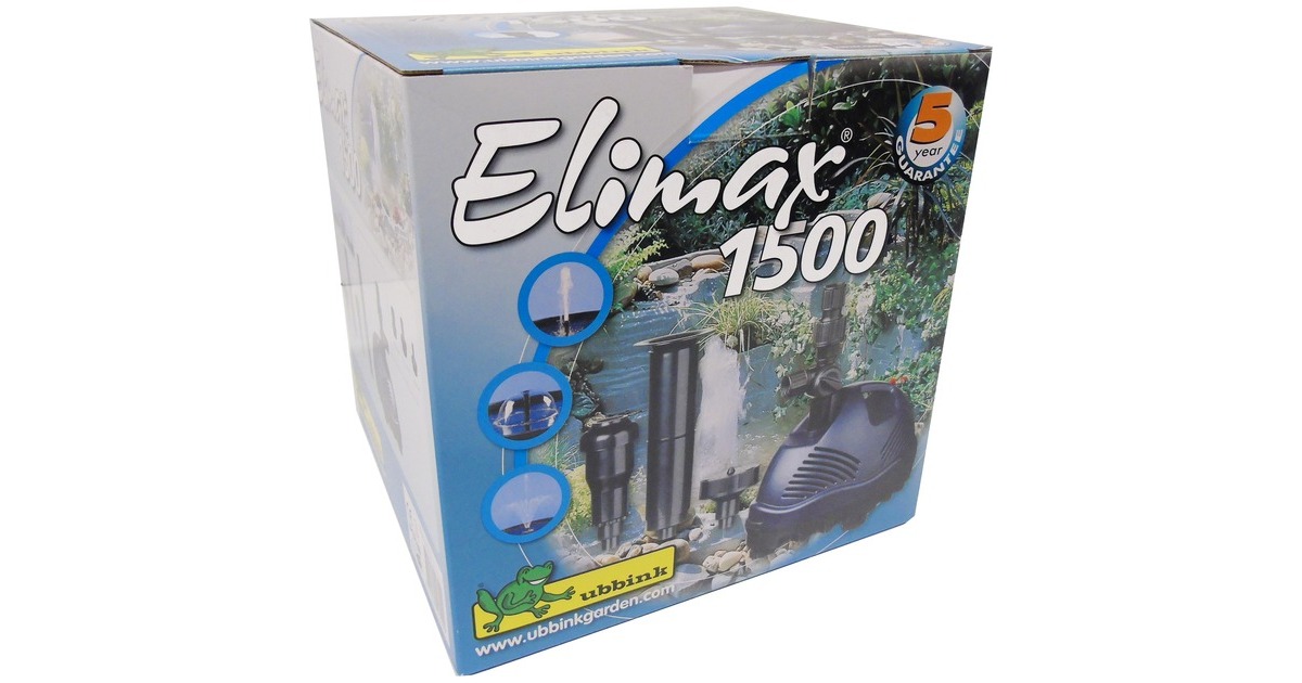 UbbinkElimax 1500 fonteinpomp  (Zwart)