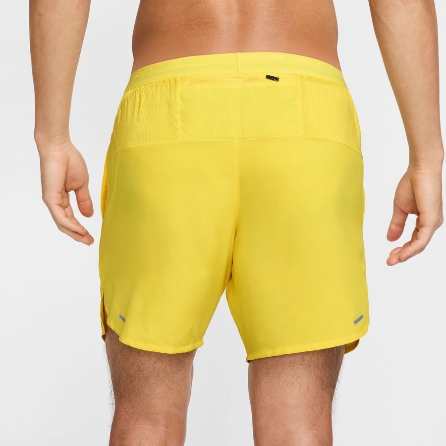Nike Short Running Dri-FIT Stride 7'' - Lightening/Noir/Argenté