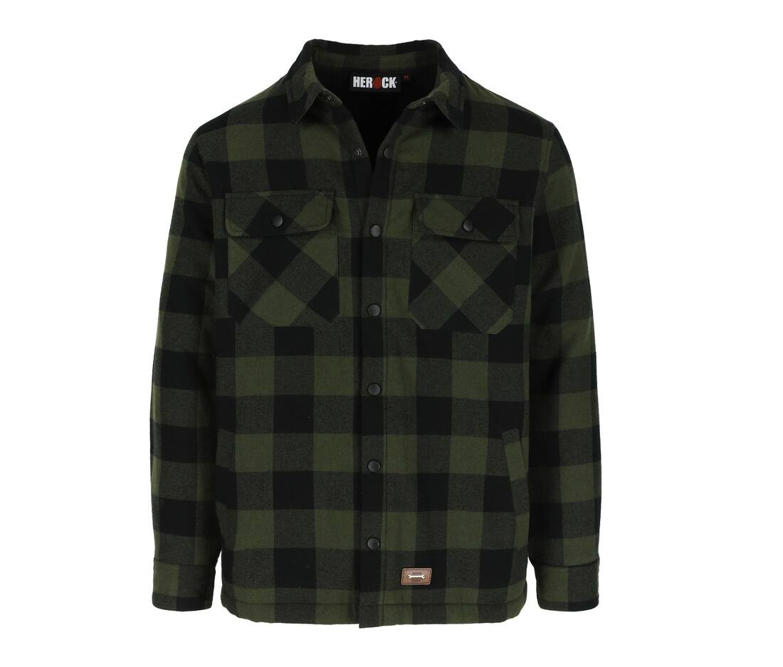HEROCK HK115 - Chemise Flanelle à Doublure Sherpa Confort