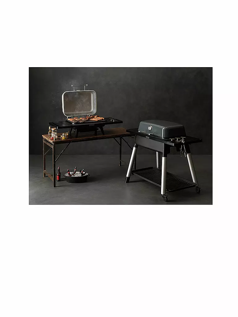 EVERDURE BY HESTON BLUMENTHAL Gasgrill Force 2 Brenner  schwarz