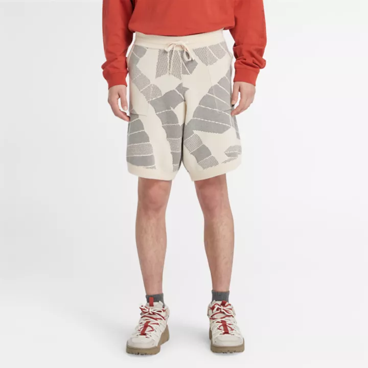 Short en tricot technique Earthkeepers by Raeburn unisexe imprimé