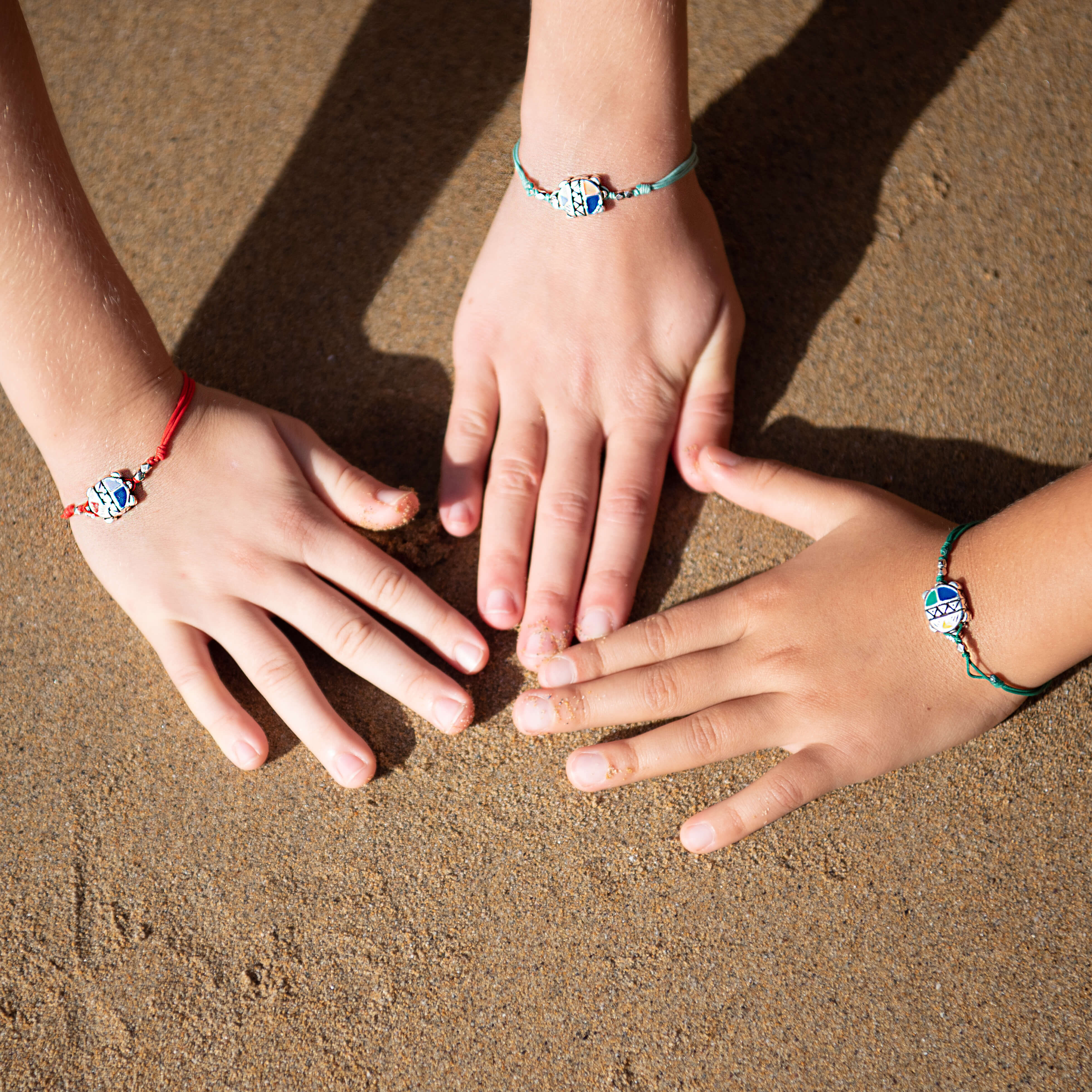 Bracelet Lien Tortue emaillée Enfant - Vilebrequin x Gas Bijoux | Site Vilebrequin | TORH1B57