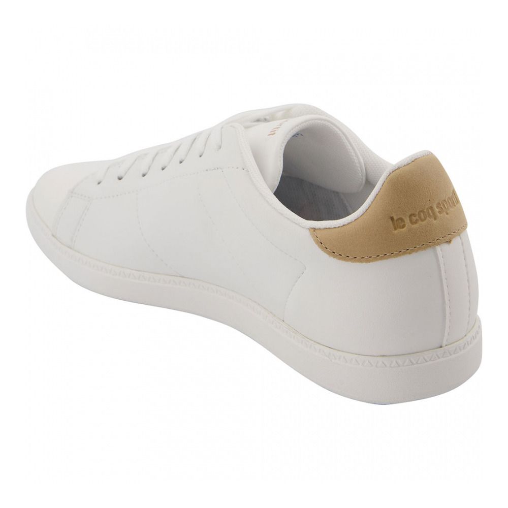 Le Coq Sportif COURTSET - Sneakers optical white/tan