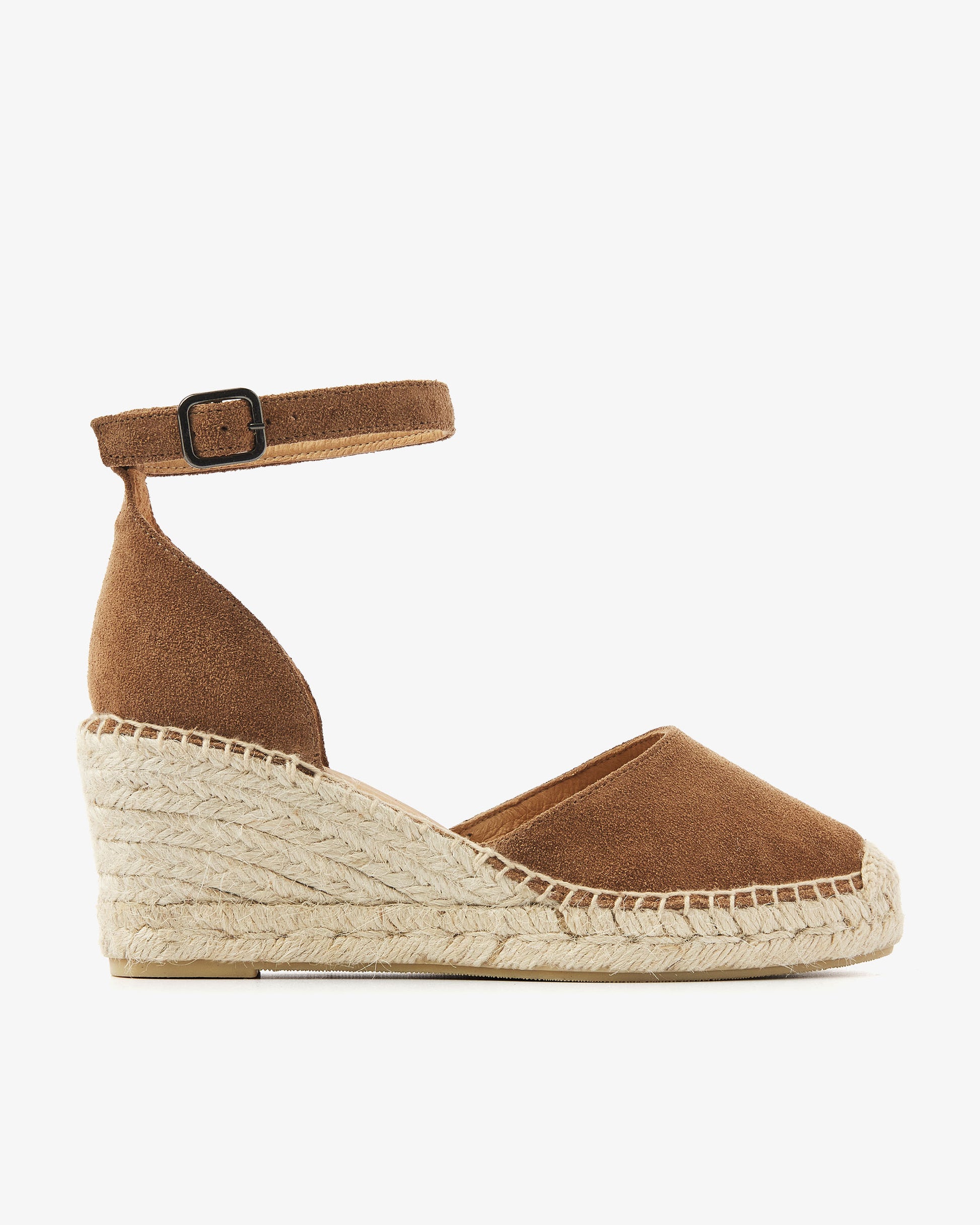 VIA VAI cognac espadrilles  Flora Braid