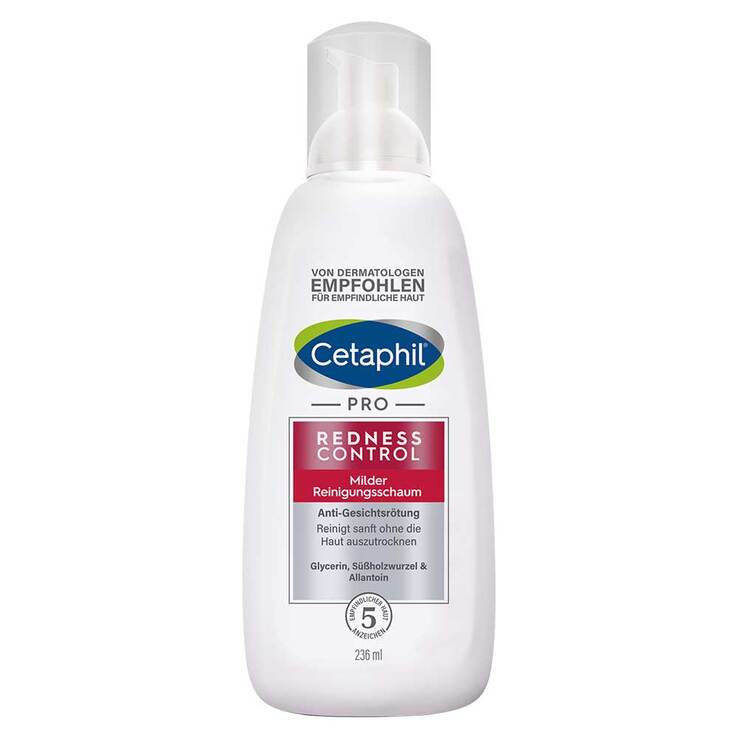 Cetaphil Pro RednessControl milder Reinigungsschaum, 236 ml