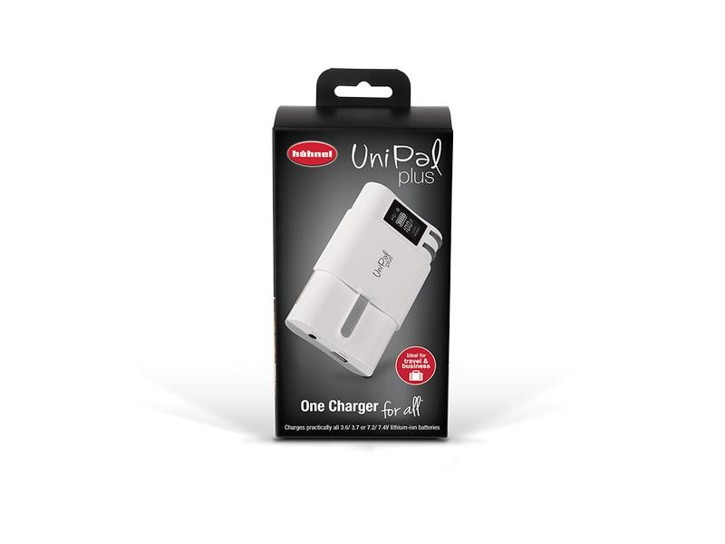 Hähnel Ladegerät UniPal Plus Universal Li-Ion Ladegerät mit USB Ausgang