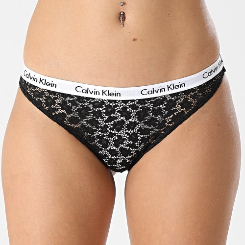 Lot De 3 Strings Femme QD3925E Blanc Noir Rose