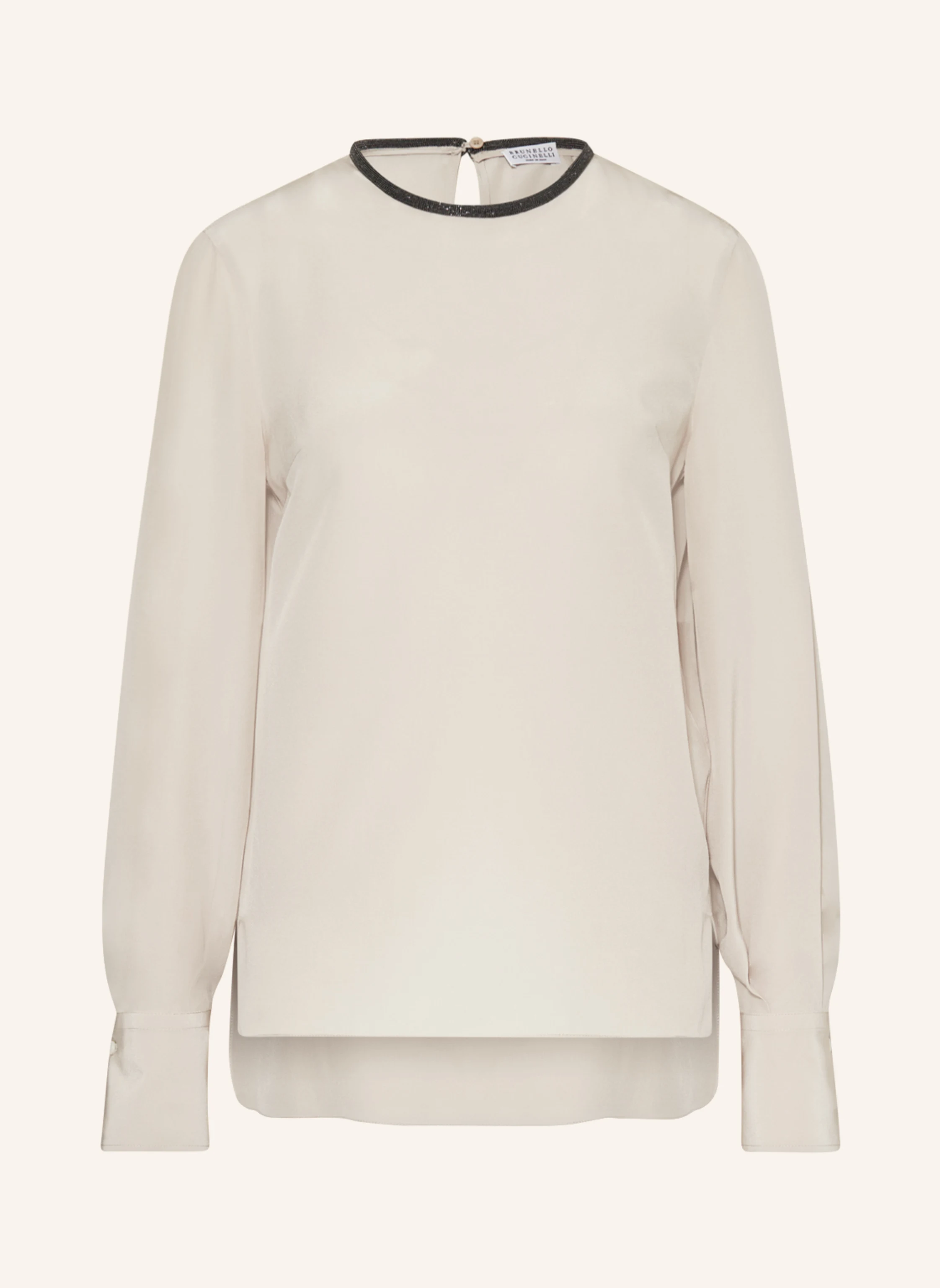 BRUNELLO CUCINELLI Blusenshirt aus Seide