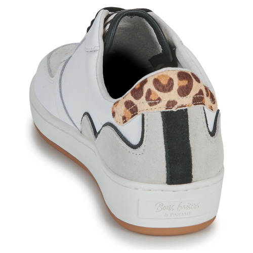 Bons baisers de Paname - LOULOU BLANC GOLD LEOPARD - Blanc
