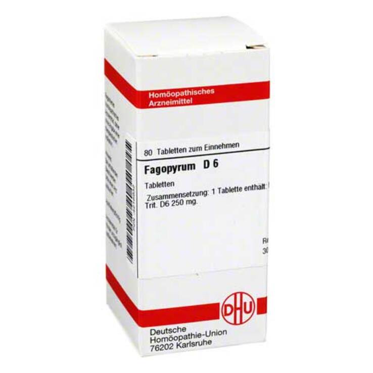 DHU Fagopyrum D 6 Tabletten, 80 St