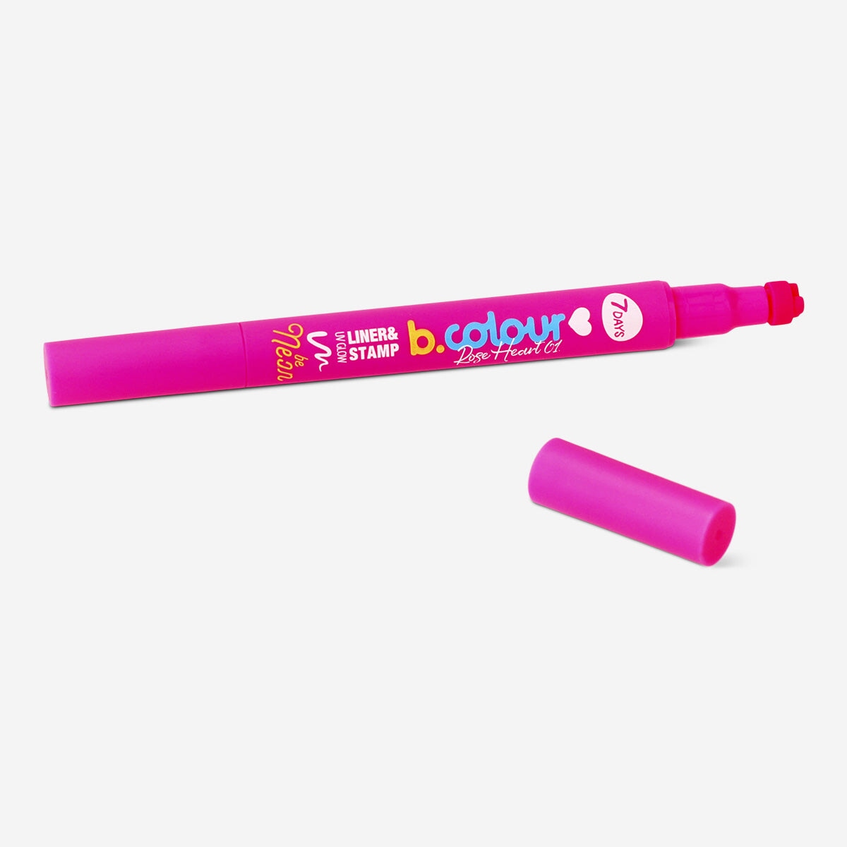 Liner & stempel Uvglow fra 7DAYS B.COLOUR - 01 Rose heart