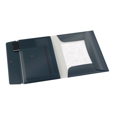 Leitz Cosy Mobile - Chemise à 3 rabats polypropylène - A4 - gris