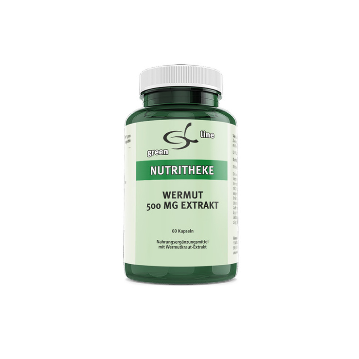 Wermut 500 mg Extrakt Kapseln, 60 St
