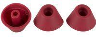 3x Opzetkapjes DUO (2) Rood maat S