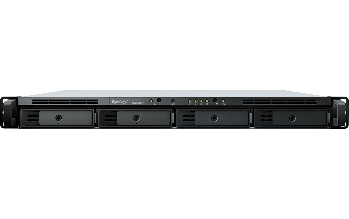 NAS RackStation RS822RP+ 4-bay<br>1U Rackmount-NAS für leistungsstarkes Datenmanagement