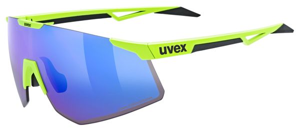 Lunettes Uvex Pace Perform S CV Jaune/Verres Miroir Bleu