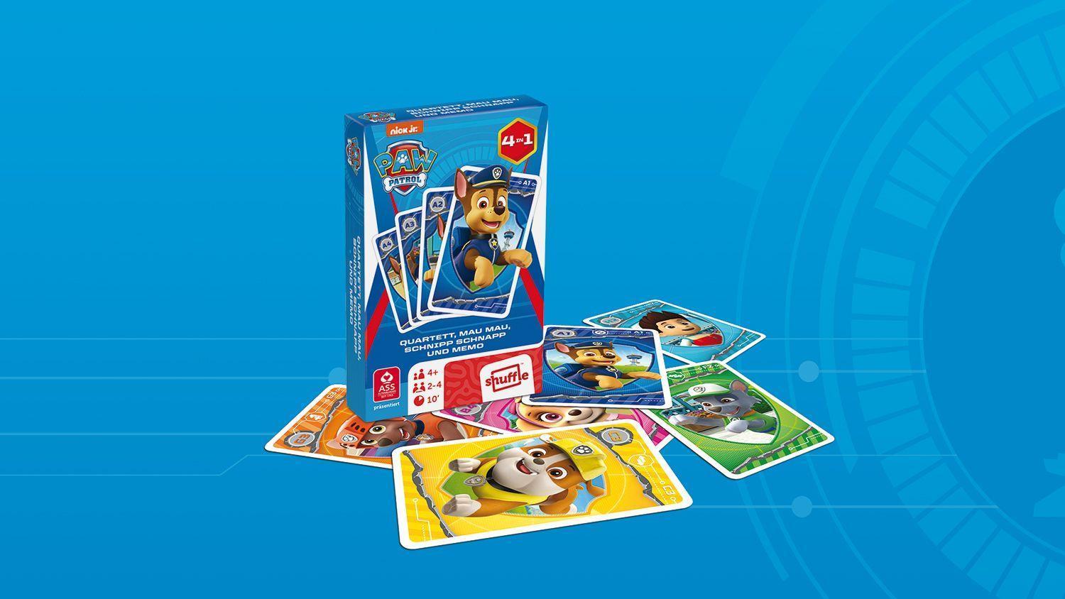 Paw Patrol - Quartett 4 in 1