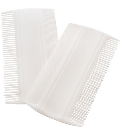 Oopsy Nissenkamm - 2er-Pack - Weiß