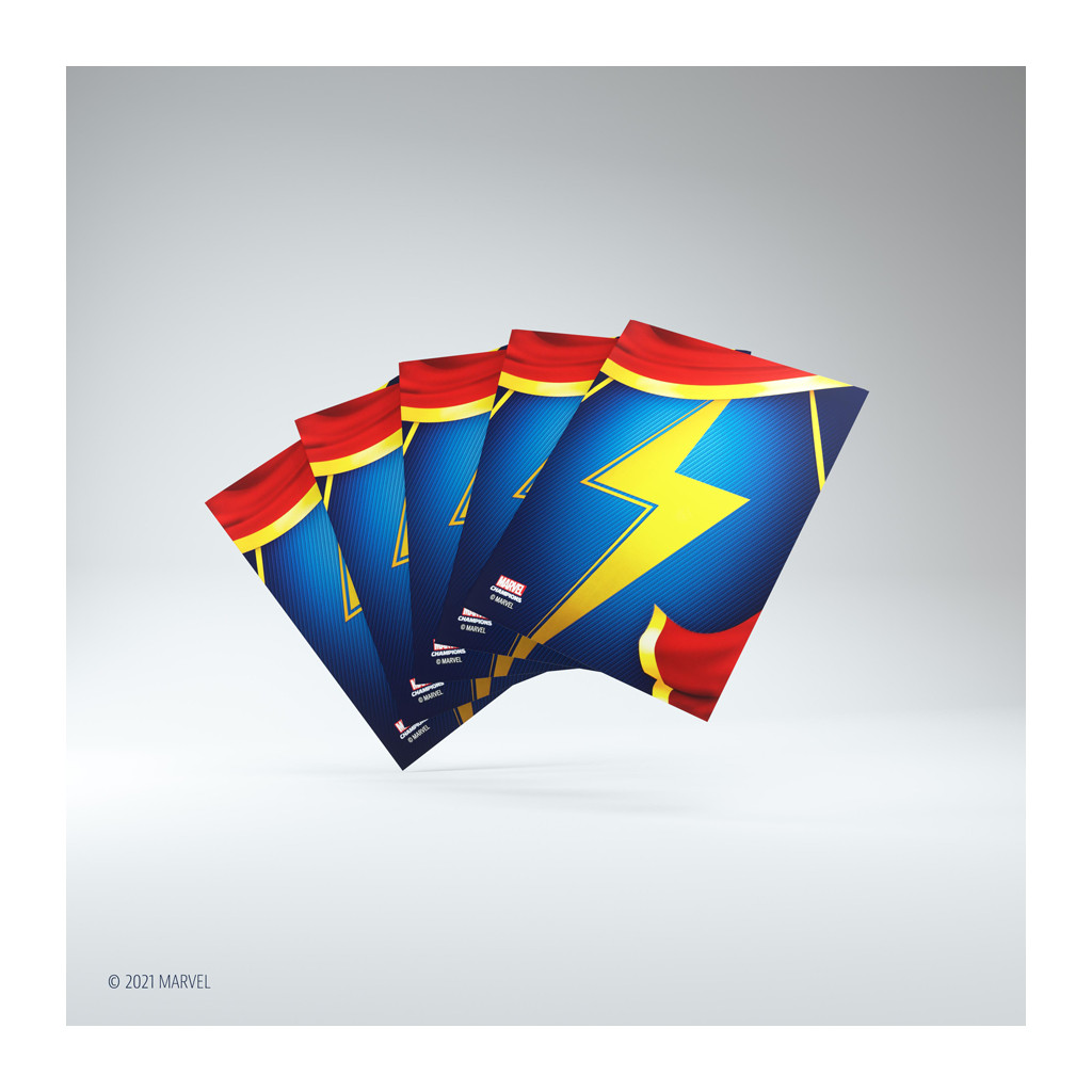 Gamegenic - Marvel Champions Art Sleeves - Ms.Marvel