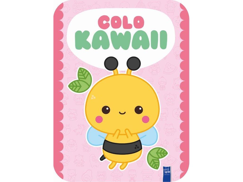 LIVRO COLO KAWAII ABELHA