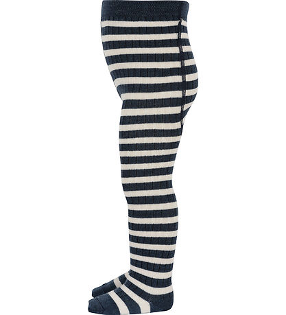 MP trømpebukser - Uld - Rib - Elis - Dark Navy Melange