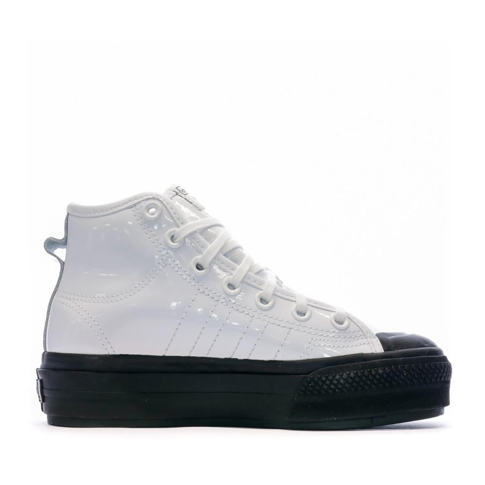Adidas Baskets Blanc/Noir Femme Adidas Adidas Nizza
