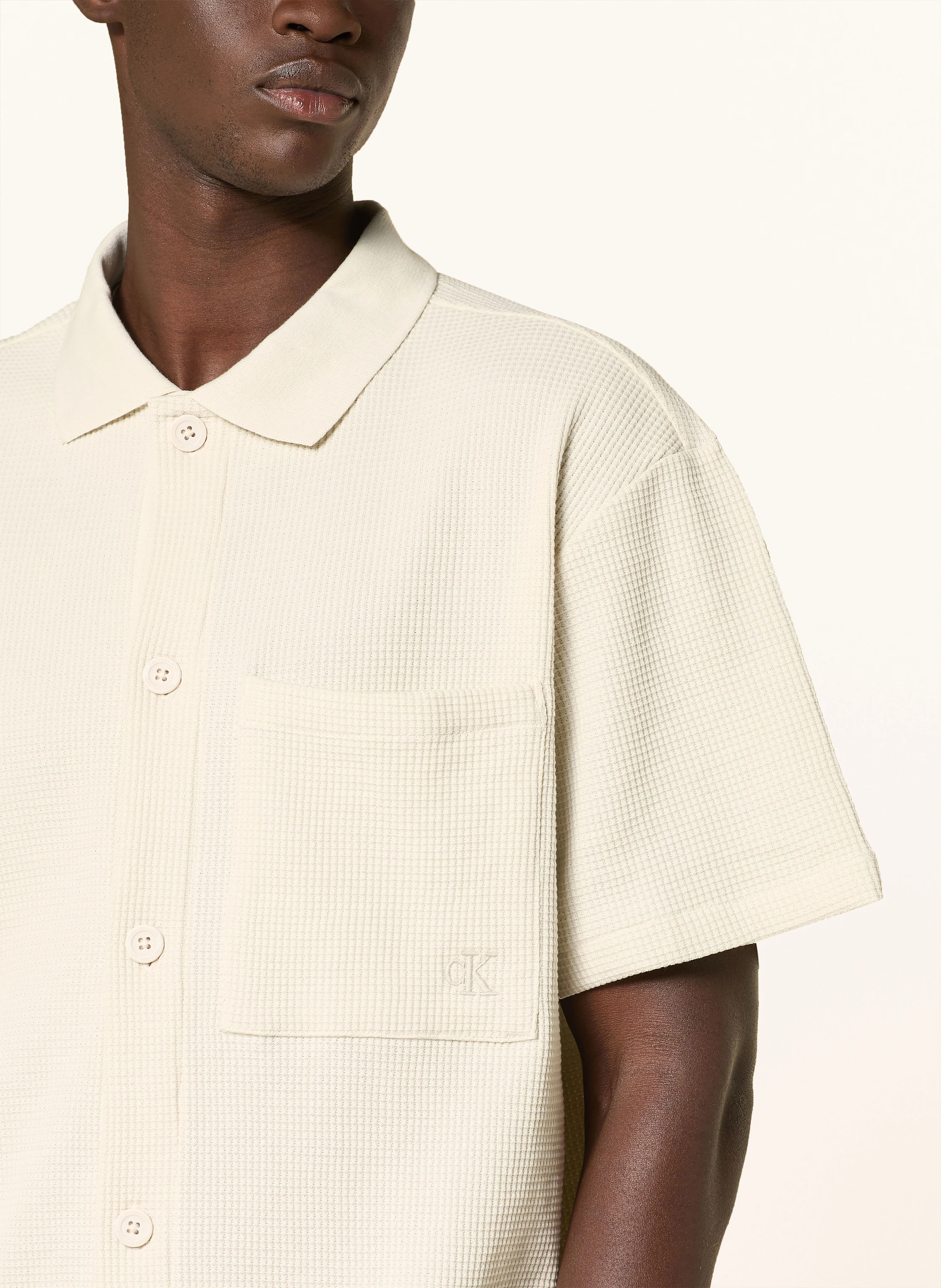 Calvin Klein Jeans Strickhemd Comfort Fit