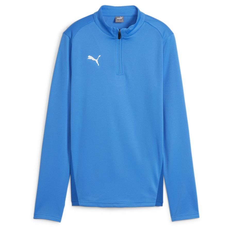 PUMA Maillot d'Entraînement teamGOAL Fermeture Éclair 1/4 - Bleu Femme