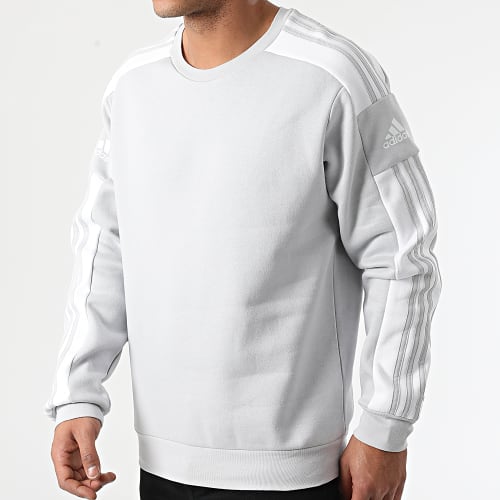 Sweat Crewneck A Bandes GT6640 Gris