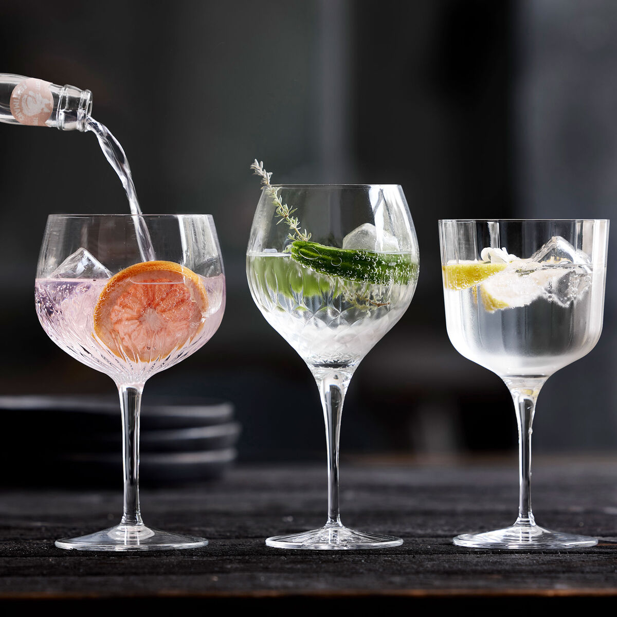Luigi Bormioli Bach Gin & Tonic-glass 4-pakning