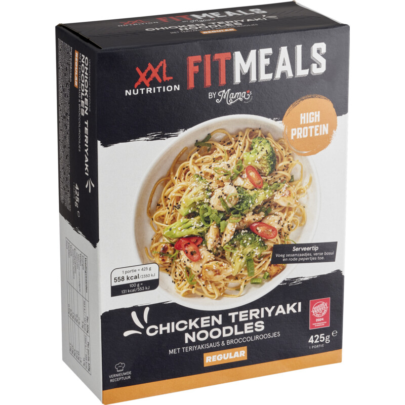 Fitmeals Chicken teriyaki noodles