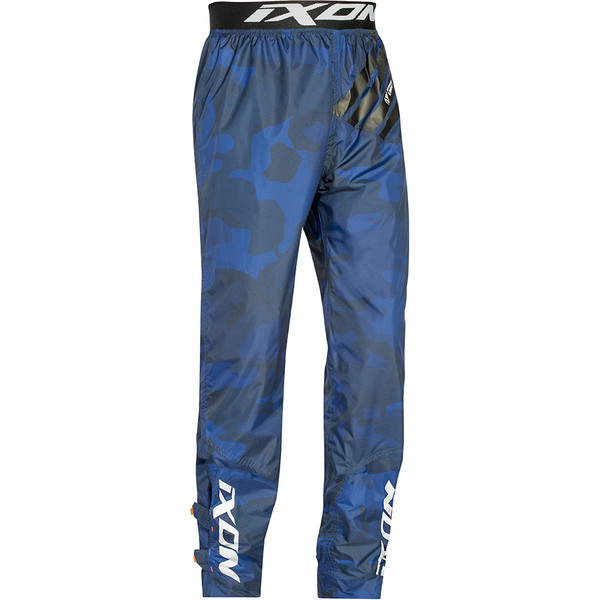 Ixon - Pantalon pluie Stripe Navy / Camouflage Noir / Orange