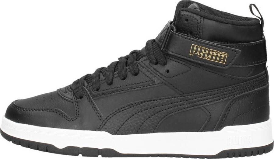 Puma RBD Game sneakers zwart wit Gerecycled polyester Logo 35.5