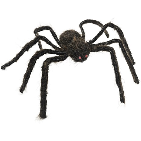 Halloween edderkop 70 cm - flere varianter - assorteret