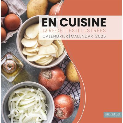 Calendrier illustré BOUCHUT 30 x 30 cm CUISINE 70 %