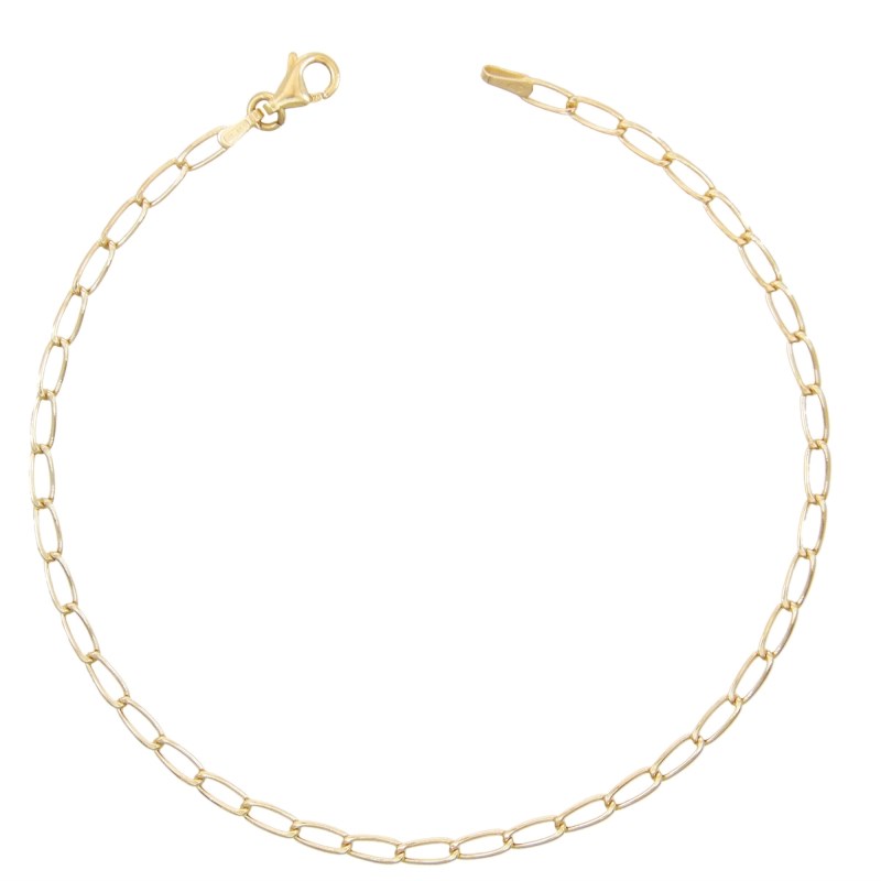 Bracelet Maille Cheval - Or Jaune - Homme