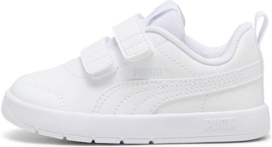Puma Courtflex V3 V Inf sneakers wit zilver