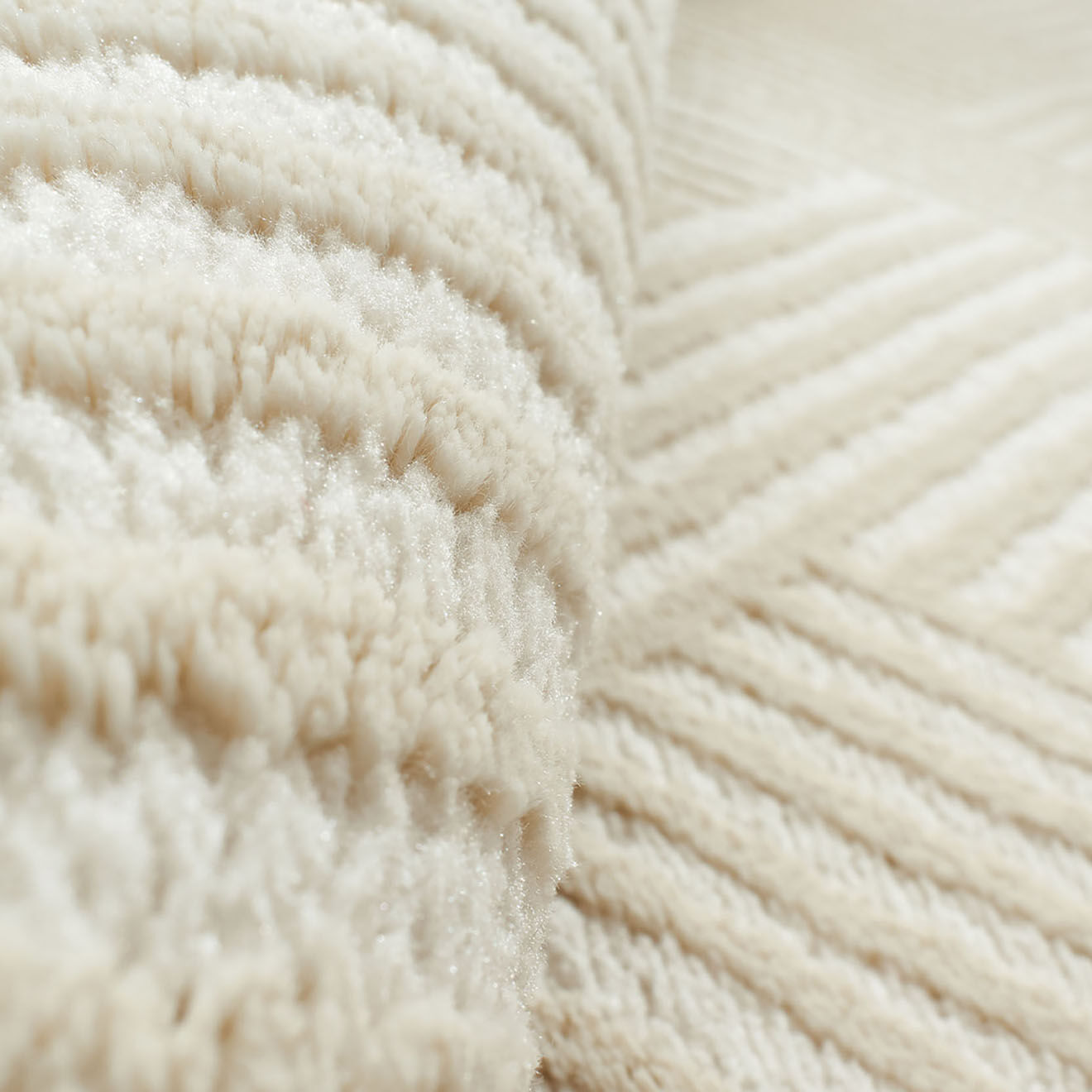 Nazar Rugs Tapis Bianca 160 crème - 80x150 cm