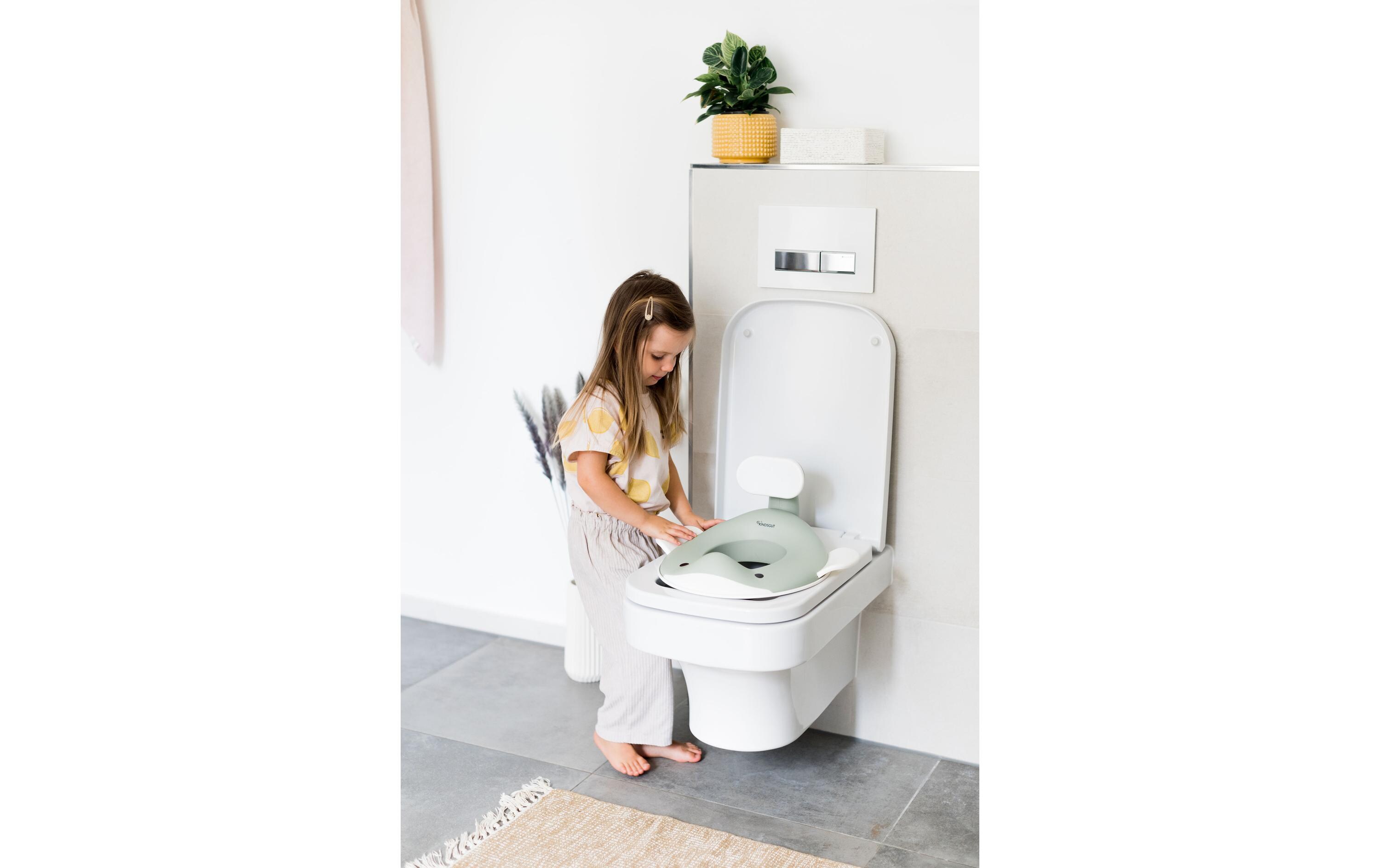 Toilettensitz Wal PistazieToilettensitz für Kinder