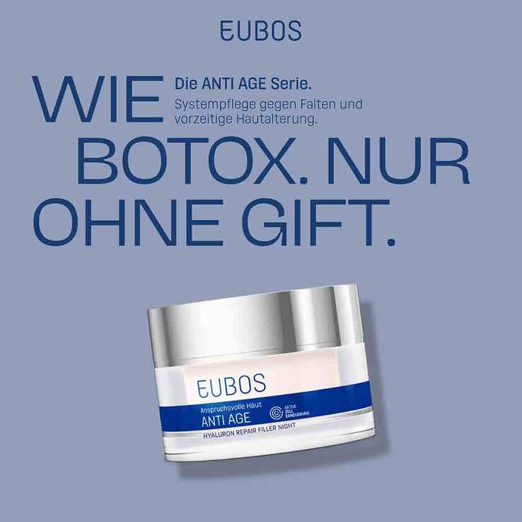 Eubos Hyaluron Repair Filler Night Creme, 50 ml