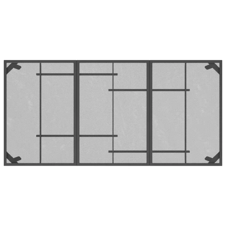 vidaXL - Tuinset - Antraciet - Metaal - 7 stuks