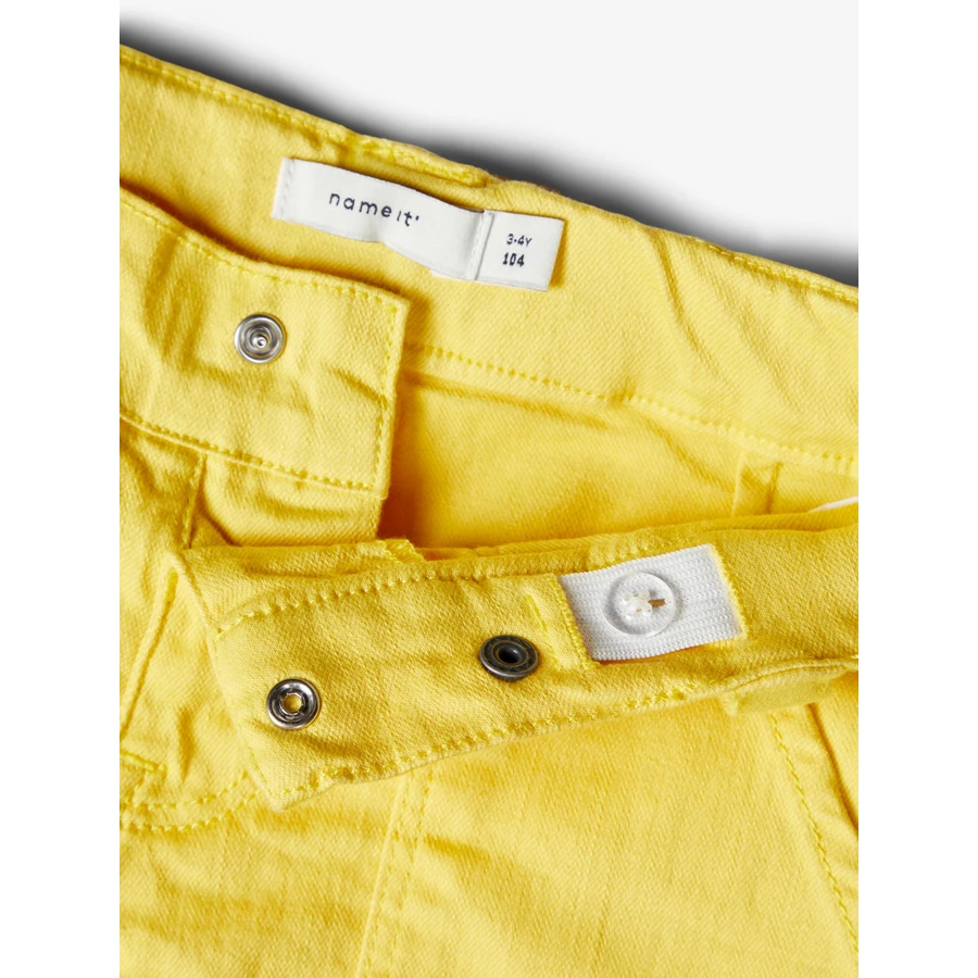 name it Girls Shorts Nmfadelle aspen gold