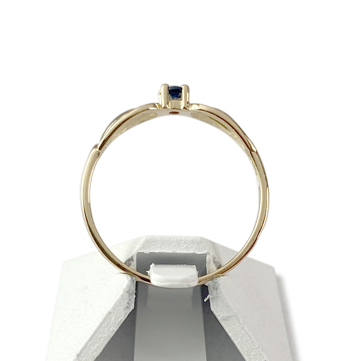 Bague d'occasion or 750 jaune saphir