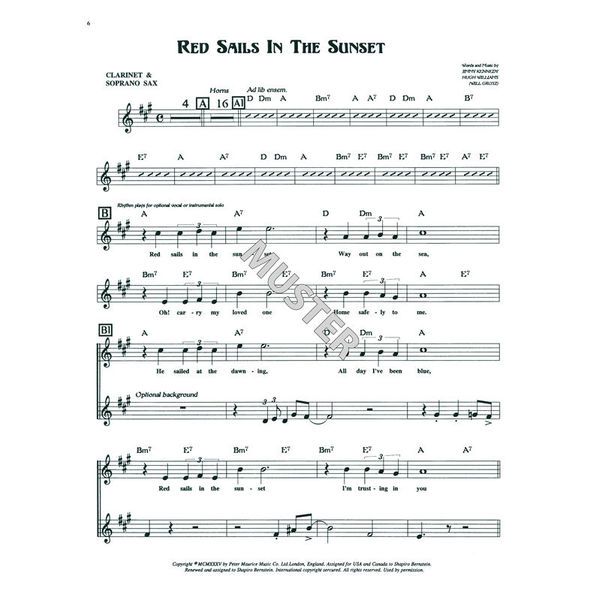 Music Minus One From Dixie to Swing Clarinet