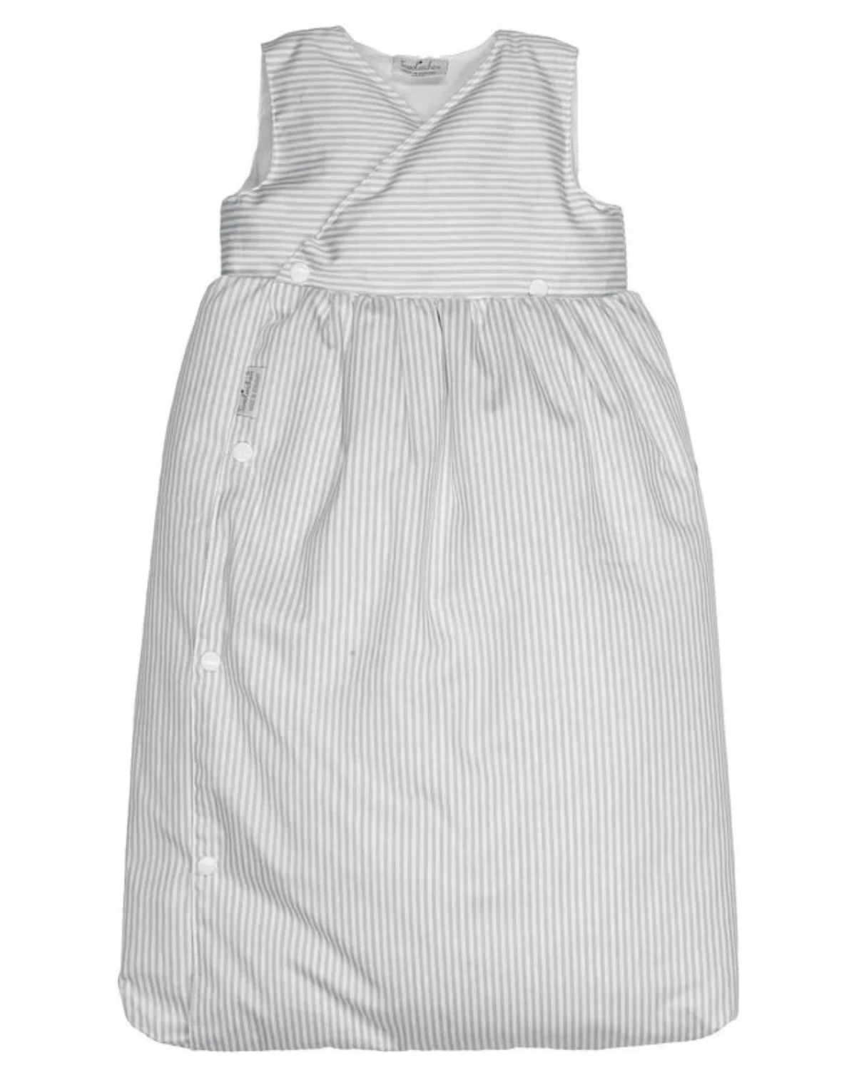 Daunen-Schlafsack TAVOLINCHEN BABY gestreift in grau