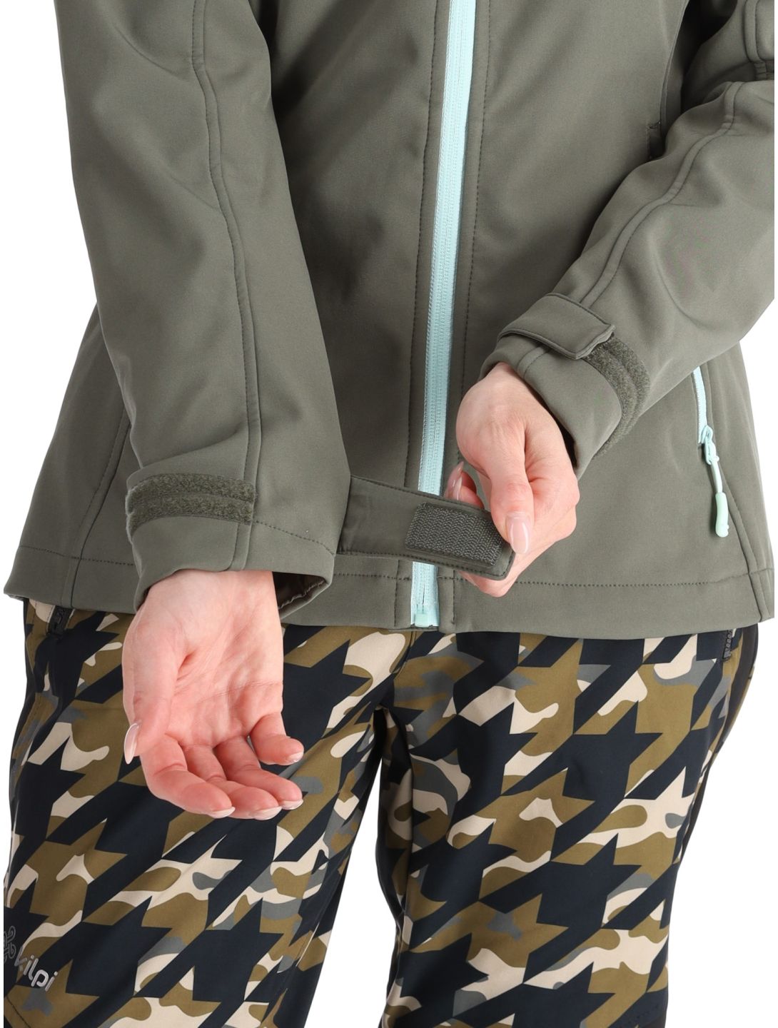 Ravia softshell ski-jas dames