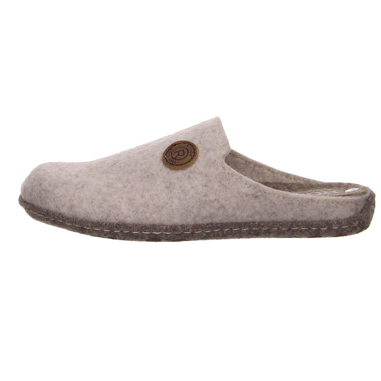 Rohde Pantoffeln creme beige