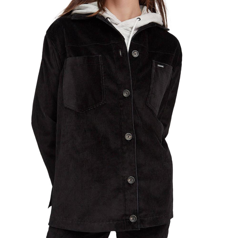 O'Neill Chemise Velours Noir Femme O'Neill Ribbed